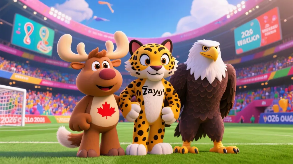 揭秘2026世界杯吉祥物：Maple、Zayu与Clutch背后的文化密码与狂欢寓意